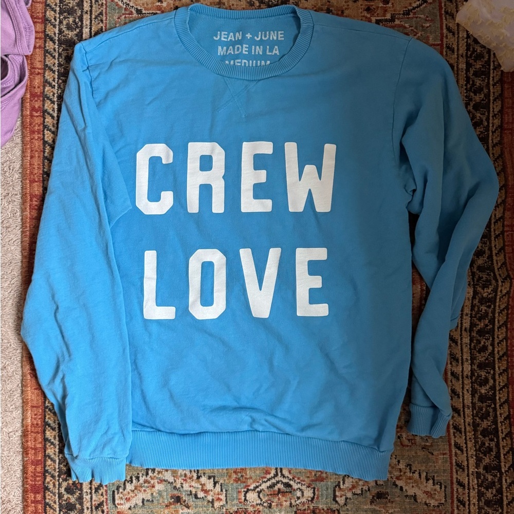 Blue Crew Love Sweater